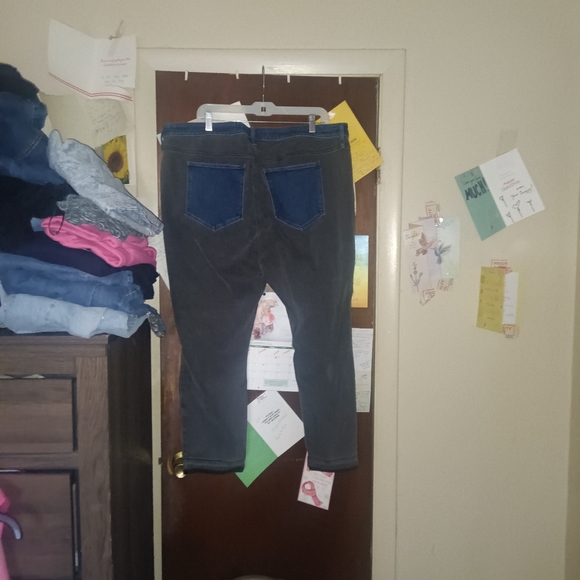 HOLLISTER ultra high waisted two toned Jeans PLUS SIZE 🆕 - Picture 7 of 11